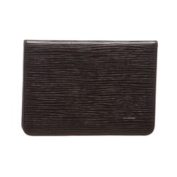 Louis Vuitton Black Epi Leather ID Holder Wallet