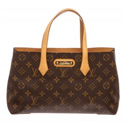 Louis Vuitton Monogram Canvas Leather Wilshire PM Bag