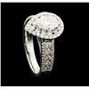 Image 4 : 1.94 ctw Diamond Ring - 14KT White Gold