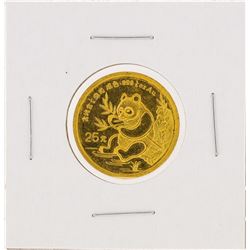 1991 1/4 oz China Panda Gold Coin