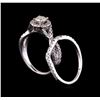 Image 3 : 0.75 ctw Diamond Ring - 14KT White Gold