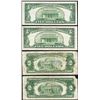 Image 2 : Lot of (2) 1953 $2 and (2) 1953 $5 Legal Tender Notes