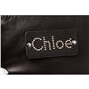 Image 5 : Chloe Black Leather Studded Small Pochette Handbag