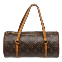 Louis Vuitton Monogram Canvas Leather Papilon 26 cm Shoudler Bag