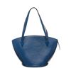 Image 1 : Louis Vuitton Blue Epi Leather St Jacques GM Shoulder Bag