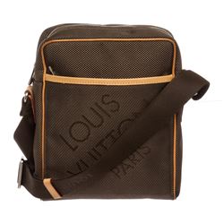 Louis Vuitton Damier Geant Canvas Leather Crossbody Bag