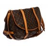 Image 3 : Louis Vuitton Monogram Canvas Leather Saumur 43 cm Messenger Bag