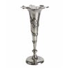 Image 1 : Chinese Wang Hing Silver Trumpet Vase
