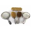Image 2 : Silver Plate Vanity Set