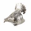 Image 2 : German .800 Silver Figural Turkey Bird Table Ornament