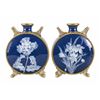 Image 2 : Pair Grainger Worcester Pate Sur Pate Moon Flasks