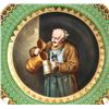 Image 1 : Royal Vienna Cabinet Plate of a Monk