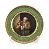 Image 2 : Royal Vienna Cabinet Plate of a Monk