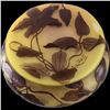 Image 2 : Galle Cameo Powder Jar with Cover