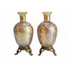 Image 2 : Pair of Loetz Vases on Bronze Mounts