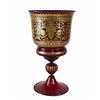 Image 3 : Italian Hand Blown Art Glass Chalice