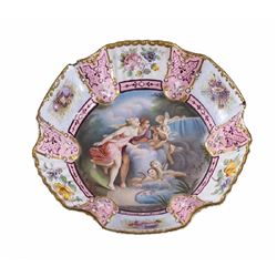 Enamel on Copper Dish