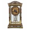 Image 1 : Tiffany Bronze & Enamel Clock
