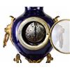 Image 8 : 3pc French Porcelain & Bronze Clock Garniture