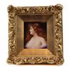 Image 2 : KPM Hand Painted Portrait on Porcelain Plaque