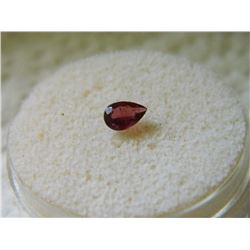 GEMSTONE - PEAR FACETETED GARNET 6.1L X 4.0W X 2.5H mm - ~CT