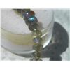 Image 3 : STRING OF ASSORTED POLISHED FREE FORM AND ROUND GEMS - LOOK LIKE MYSTIC TOPAZ - APPROX. 45PC ON STRA