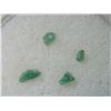 Image 1 : GEMSTONES - 4 NATURAL ROUGH CUT EMERALDS