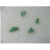 Image 2 : GEMSTONES - 4 NATURAL ROUGH CUT EMERALDS