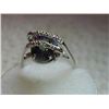 Image 3 : **** FEATURE ITEM**** RING - 3 1/5 CARAT MAGIC RAINBOW MYSTIC TOPAZ & 2 ROUND FACETED DIAMOND IN EXO