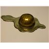 Image 3 : VINTAGE TEA STRAINER - MIMAGE OF COUPLE AT TABLE - small dint