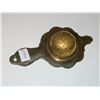 Image 6 : VINTAGE TEA STRAINER - MIMAGE OF COUPLE AT TABLE - small dint