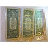 Image 2 : PAPER MONEY - AMERICAN $1 - 3 TTL
