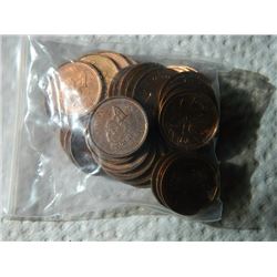 PENNIES - BAG - CENTENIAL - 1952-2002 - 92.9gm