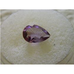 GEMSTONE - PEAR FACETED PURPLE AMETHYST - 11.8 X 8.0 X 4.5 mm - ~ 2.03 CT