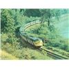 Image 3 : FRAMED PICTURE - CN - "SUPERCONTINENTAL IN THE CANADIAN ROKIES"