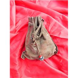 MEDICINE MAN LEATHER BAG - WITH BONES?