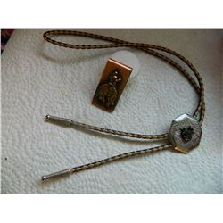 ROPE TIE & COPPER MONEY CLIP