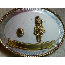 BELT BUCKLE - WESTERN THEME
