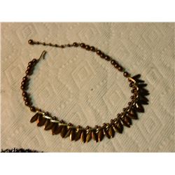 VINTAGE NECKLACE - MARKED - "M I  WESTERN GERMANY"