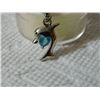 Image 2 : ESTATE - BODY JEWELRY - DOLPHIN WITH BLUE HEART