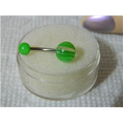 ESTATE - BODY JEWELRY - GREEN