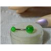 Image 2 : ESTATE - BODY JEWELRY - GREEN