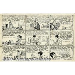 Nicholas Afonsky - Original Comic Strip Art for