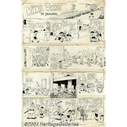 Martin Branner - Original Comic Strip Art for W