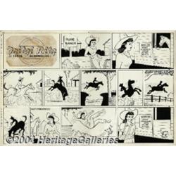 Ernie Bushmiller - Original Comic Strip Art for