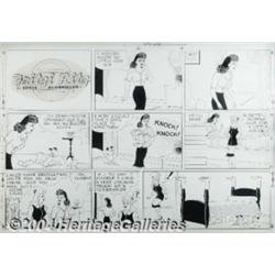 Ernie Bushmiller - Original Comic Strip Art for