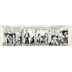 Milton Caniff - Original Comic Strip Art for Te
