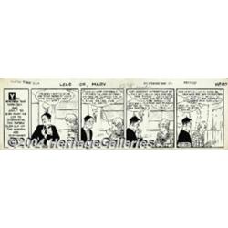 Mel Cummin - Original Comic Strip Art for The G