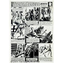 Jay Disbrow - Original Comic Strip Art for Juli