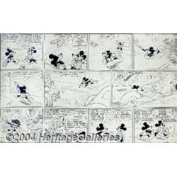 Floyd Gottfredson - Original Comic Strip Art fo